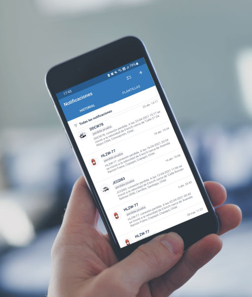 alertas personalizadas gps chile