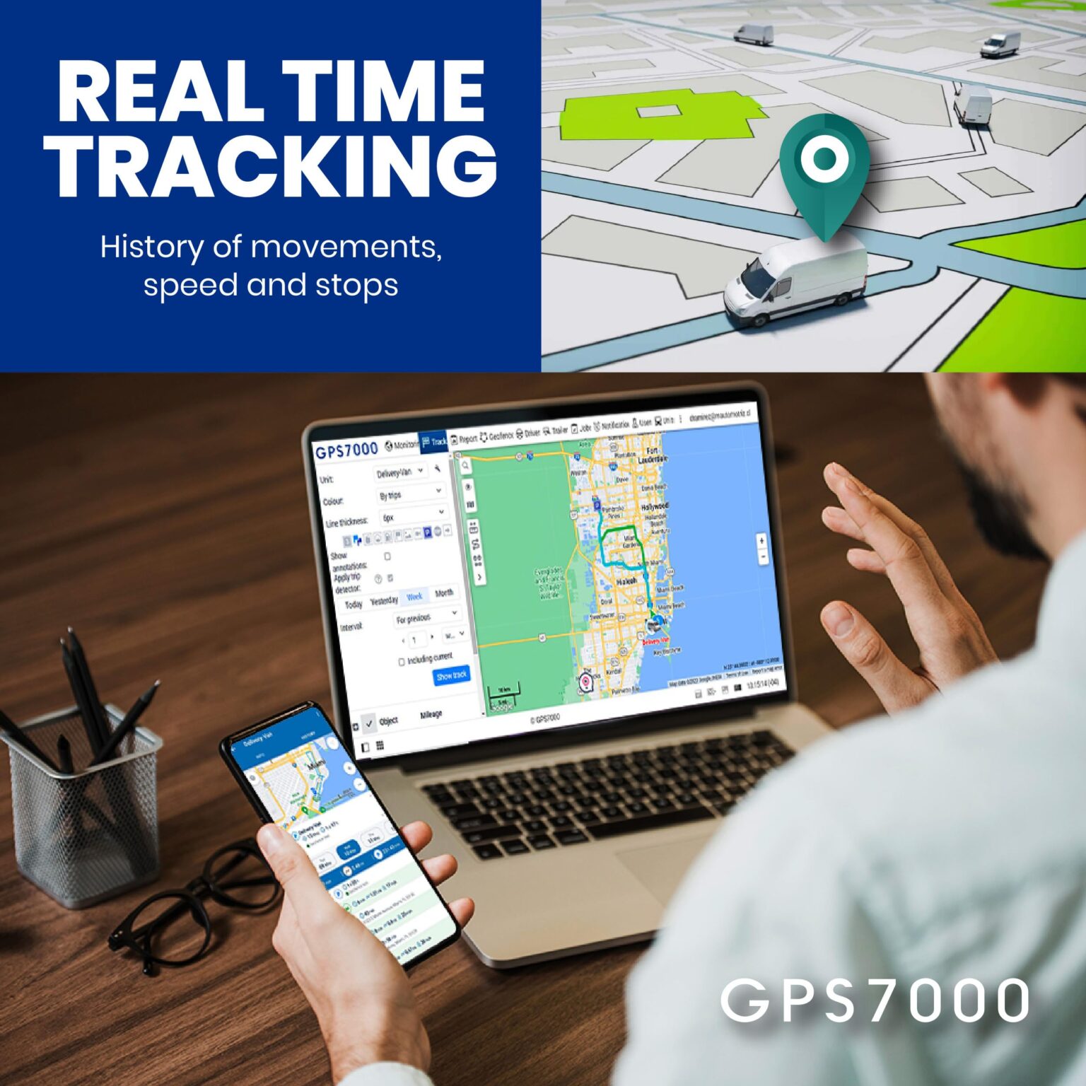 GPS7000 G1 4G Rastreador GPS Oculto para Vehículos | Seguimiento en ...